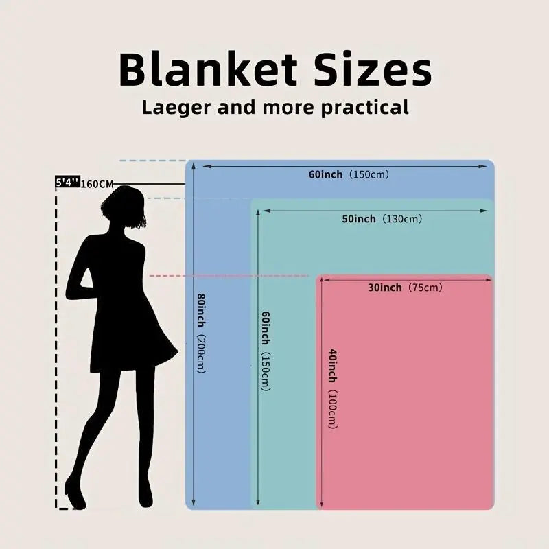 Chicken Noodle Pattern Graphic Throw Blanket, Soft Comfortable Warm Decorative Home Decor for Office, School, Dormitory & Camping #GLOBAL PICKS